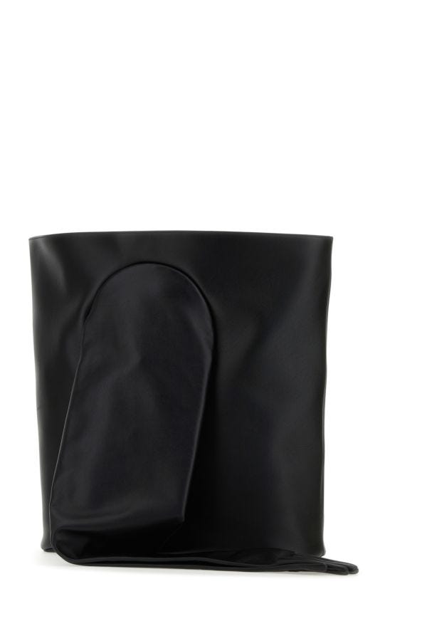 BALENCIAGA | Black leather large Glove shoulder bag