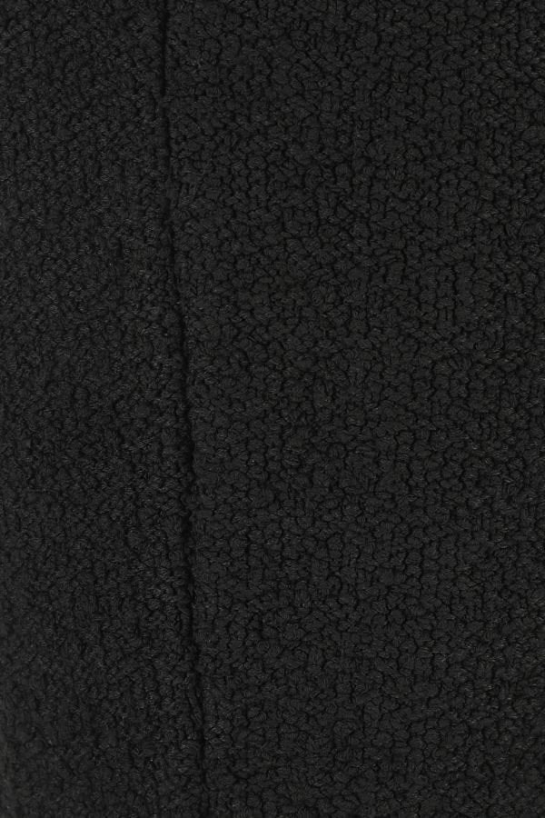 BOTTEGA VENETA | Black terry fabric skirt