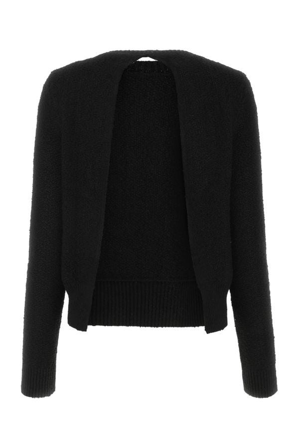 BOTTEGA VENETA | Black terry fabric sweater