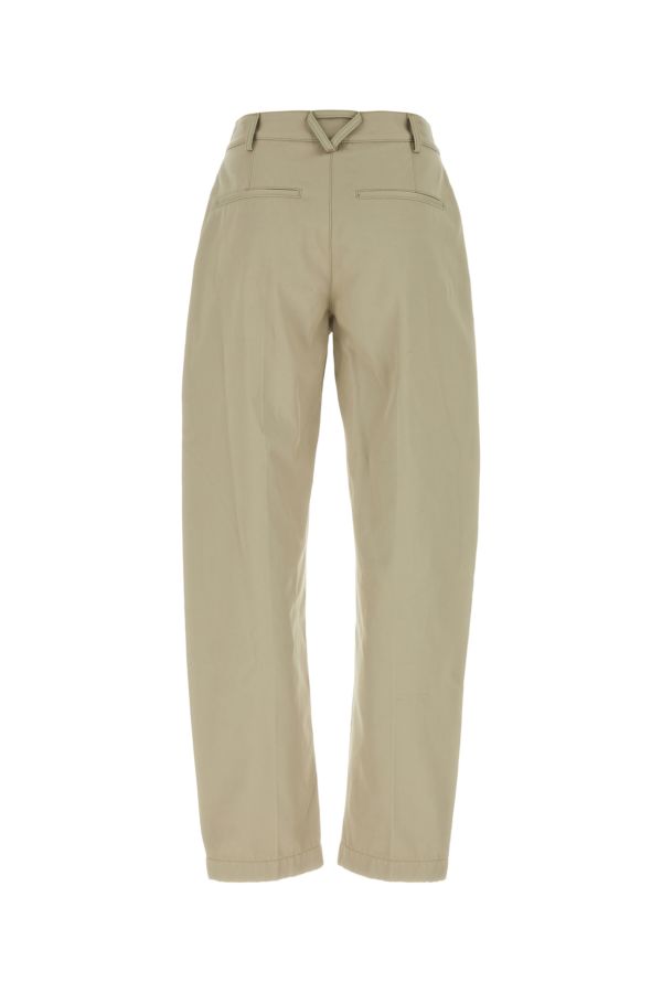 BOTTEGA VENETA | Cappuccino twill wide-leg pant