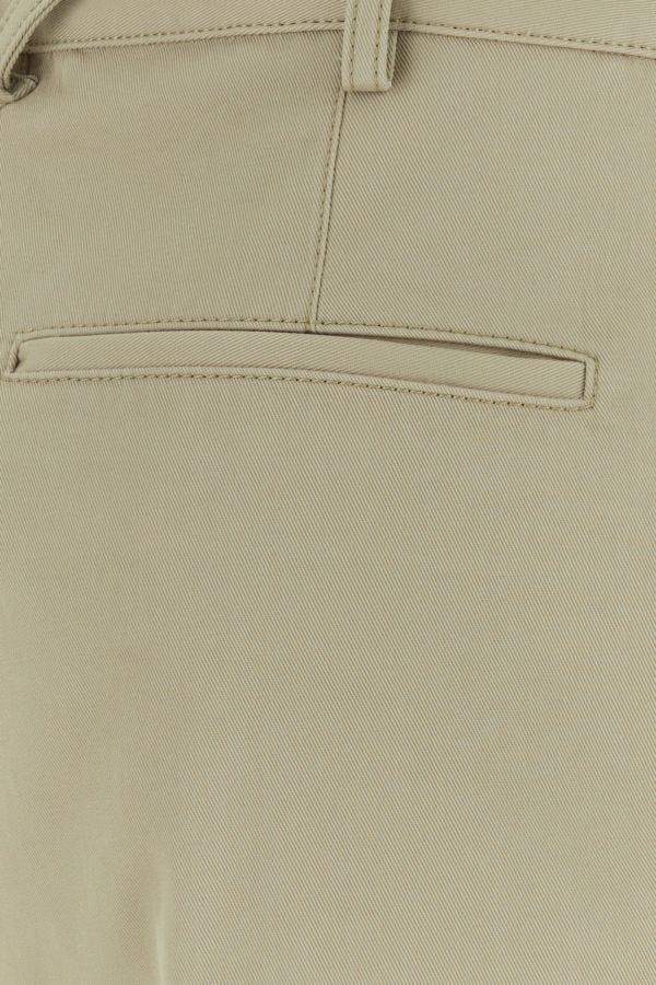 BOTTEGA VENETA | Cappuccino twill wide-leg pant