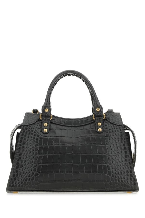 BALENCIAGA | Black leather Neo Classic City S handbag
