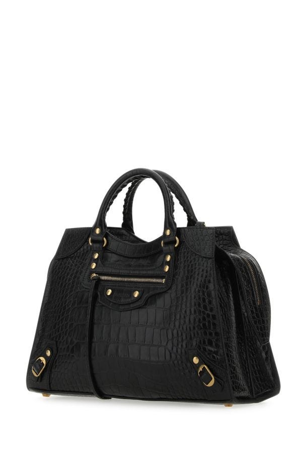 BALENCIAGA | Black leather Neo Classic City handbag
