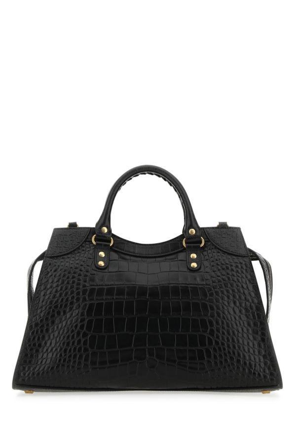 BALENCIAGA | Black leather Neo Classic City handbag