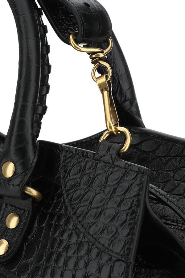 BALENCIAGA | Black leather Neo Classic City handbag