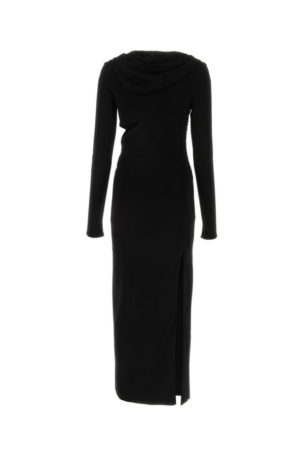 VERSACE | Black jersey dress