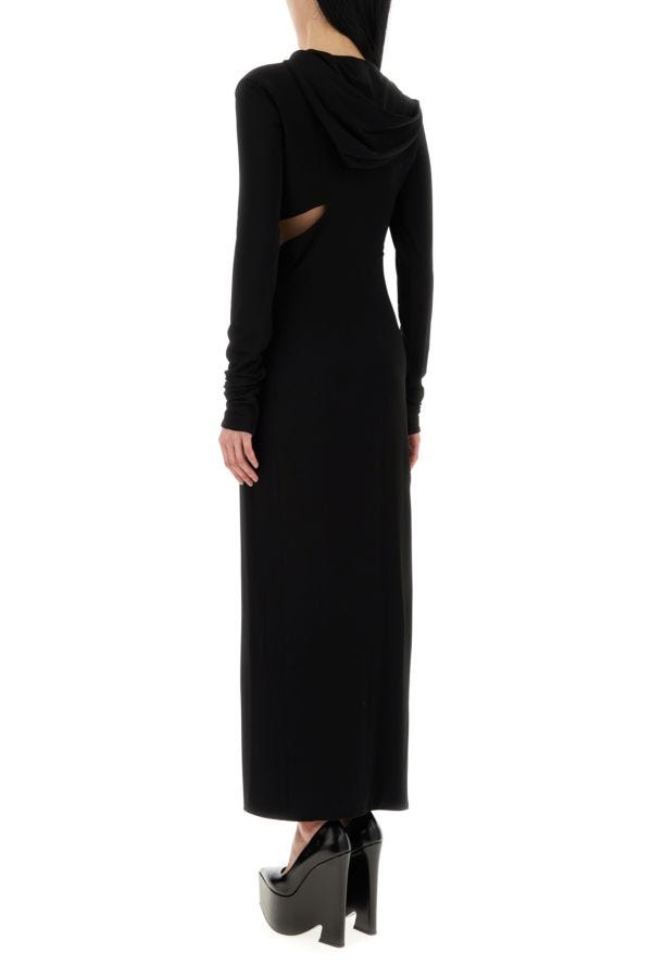 VERSACE | Black jersey dress