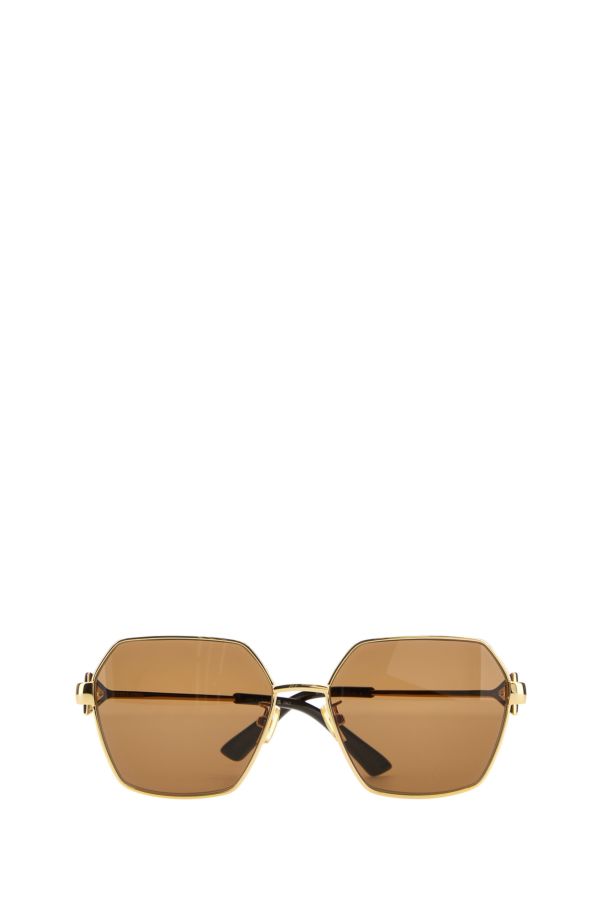 BOTTEGA VENETA | Gold metal sunglasses