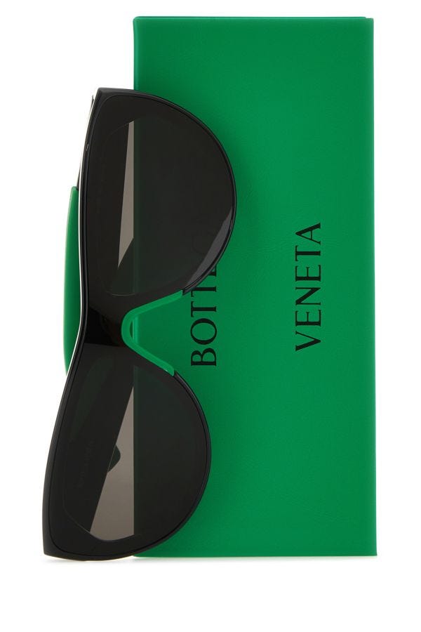 BOTTEGA VENETA | Two-tone acetate and rubber Mitre sunglasses