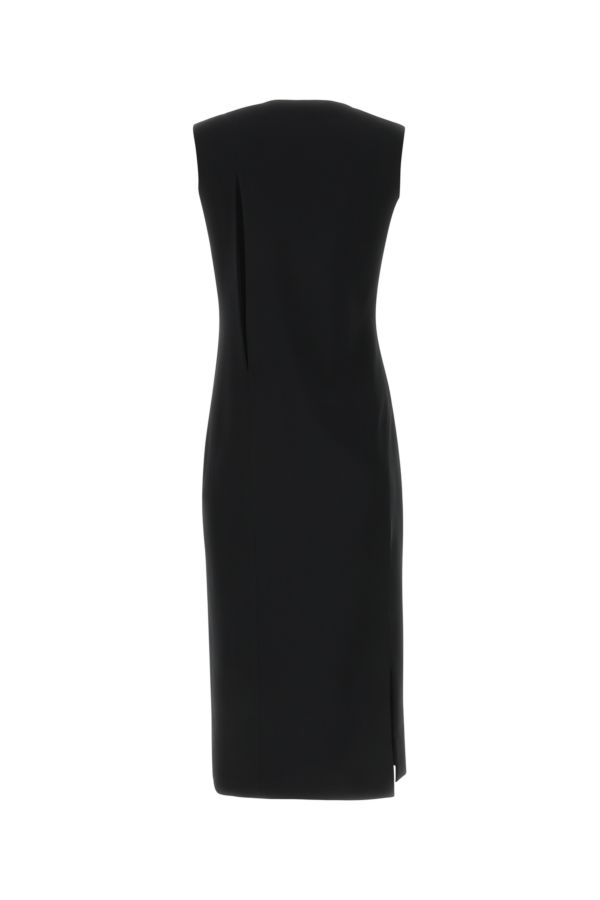 VERSACE | Black acetate blend dress