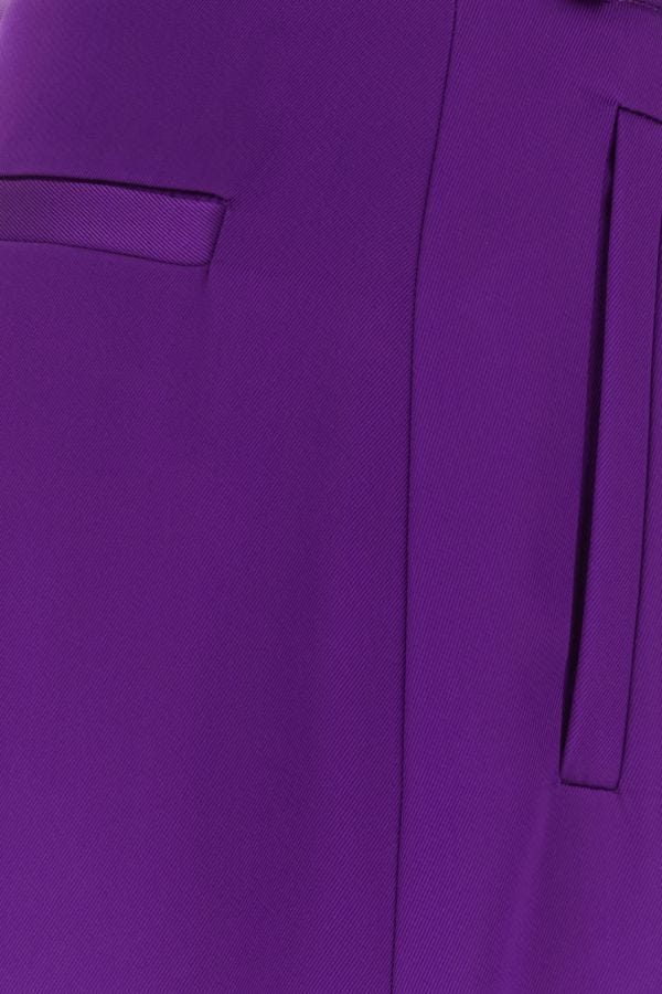 VERSACE | Purple satin cargo pant