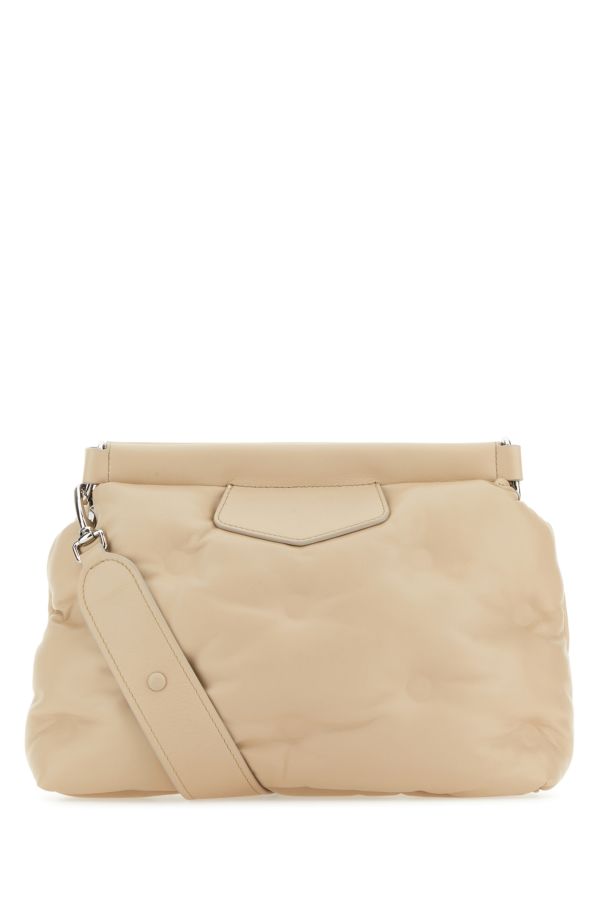 MAISON MARGIELA | Beige nappa leather small Glam Slam Classique crossbody bag