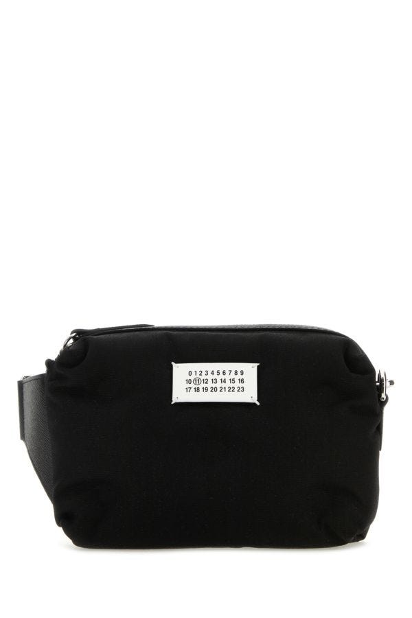 MAISON MARGIELA | Black canvas Glam Slam crossbody bag