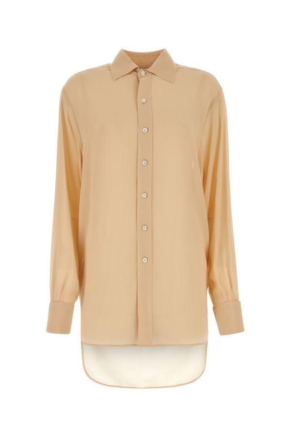 MAISON MARGIELA | Skin pink crepe shirt