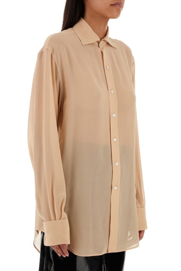 MAISON MARGIELA | Skin pink crepe shirt