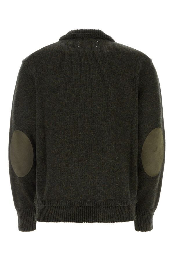 MAISON MARGIELA | Charcoal wool blend sweater