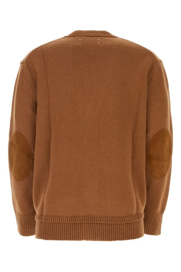 MAISON MARGIELA | Biscuit wool blend oversize cardigan