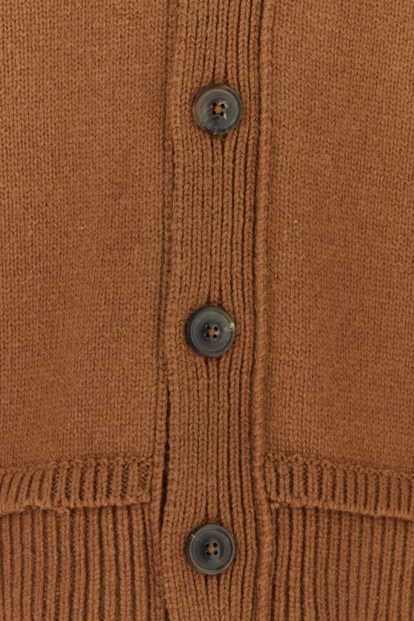 MAISON MARGIELA | Biscuit wool blend oversize cardigan