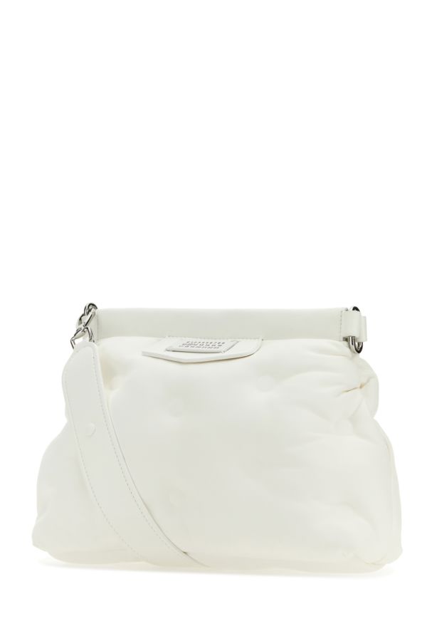 MAISON MARGIELA | White nappa leather small Glam Slam Classique crossbody bag
