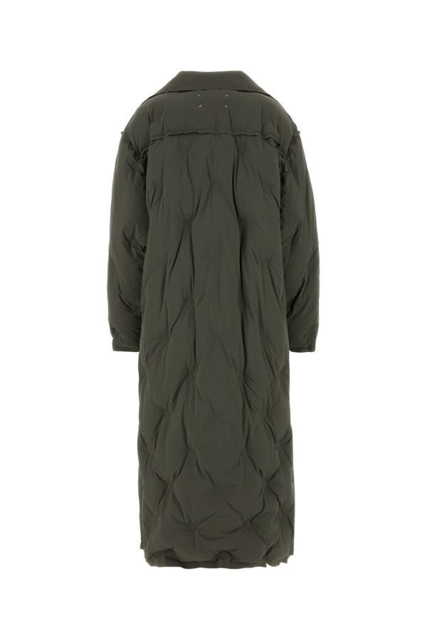MAISON MARGIELA | Sage green nylon padded jacket