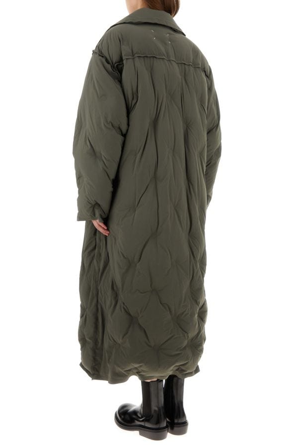 MAISON MARGIELA | Sage green nylon padded jacket