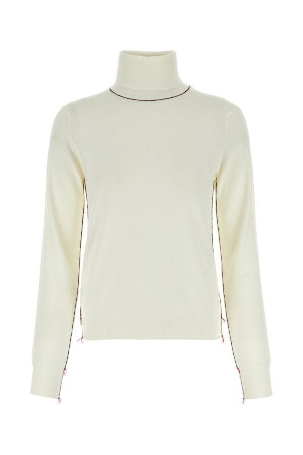 MAISON MARGIELA | Ivory wool sweater