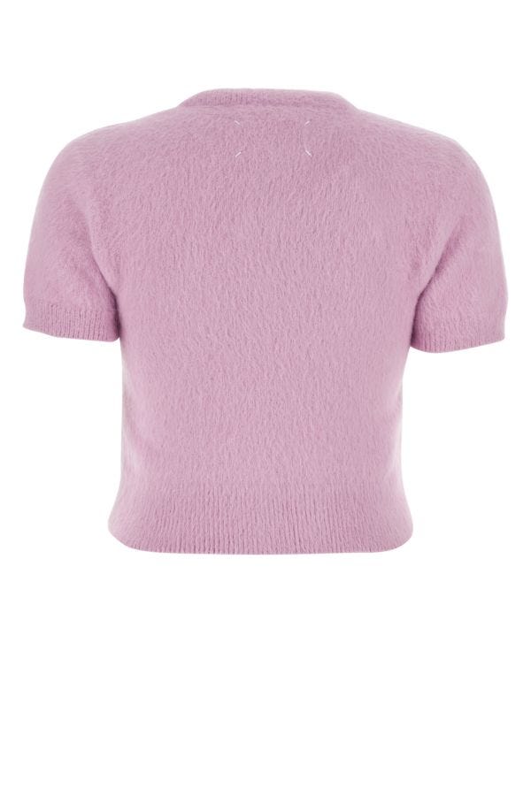 MAISON MARGIELA | Lilac Angora blend cardigan