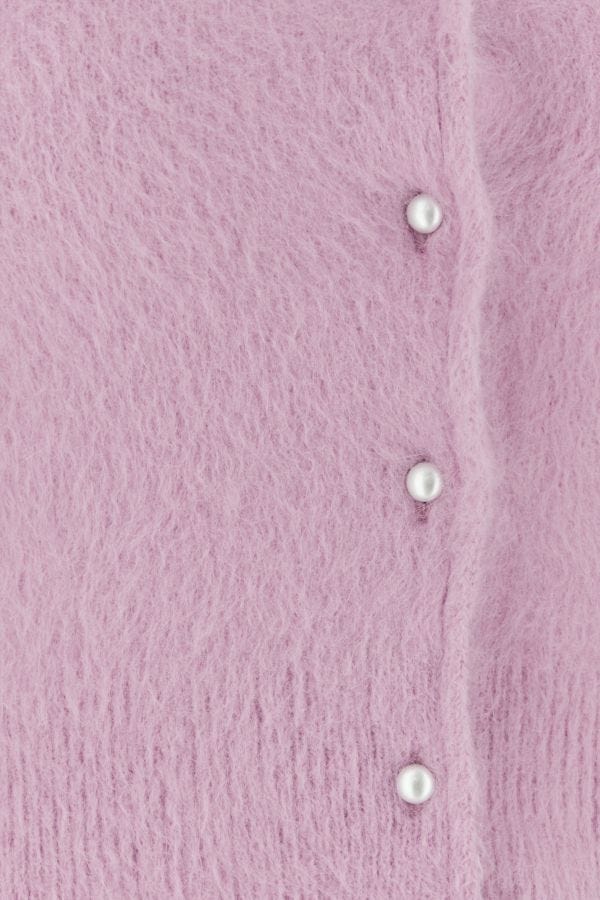 MAISON MARGIELA | Lilac Angora blend cardigan