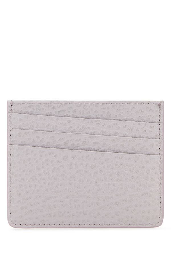 MAISON MARGIELA | Lilac leather Four Stitches cardholder