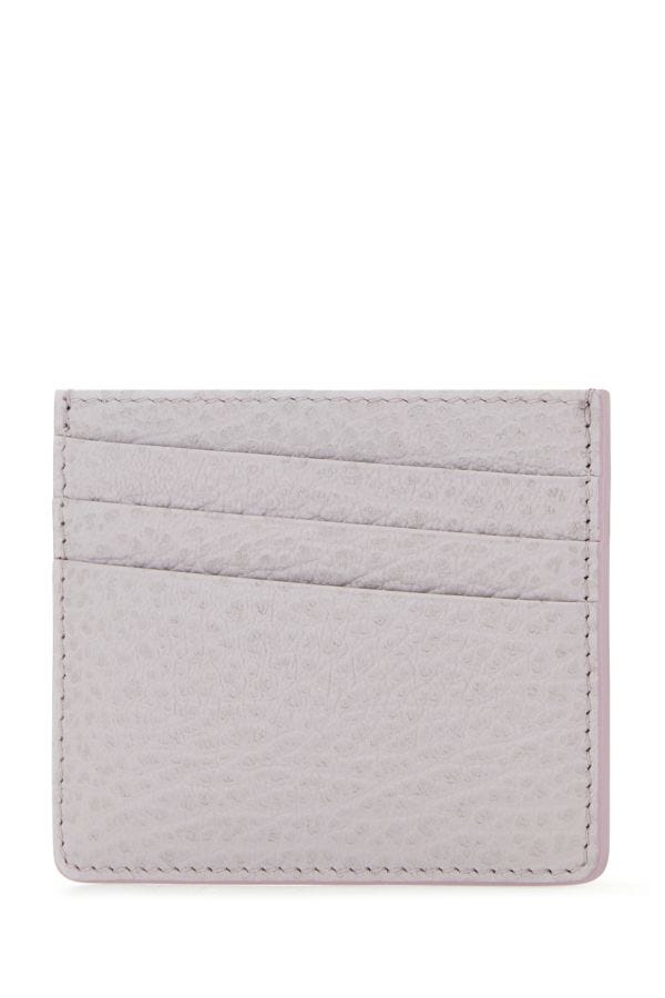 MAISON MARGIELA | Lilac leather Four Stitches cardholder