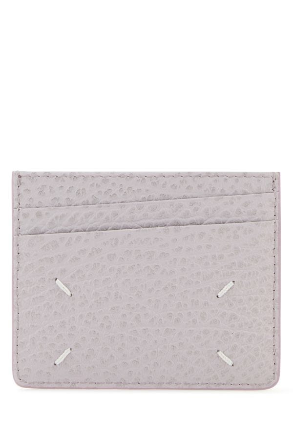 MAISON MARGIELA | Lilac leather Four Stitches cardholder