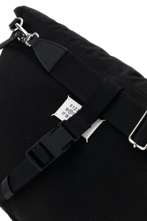 MAISON MARGIELA | Black nylon Glam Slam crossbody bag