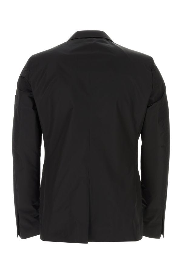 GIVENCHY | Black tech fabric blazer