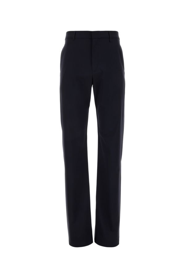 GIVENCHY | Navy blue stretch wool blend pant