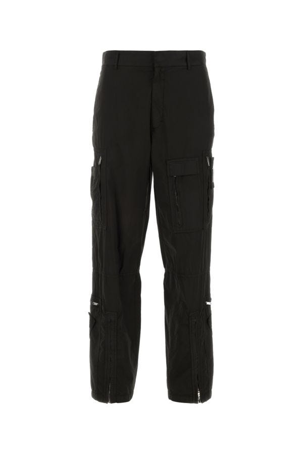 GIVENCHY | Black poplin cargo pant