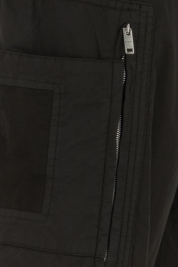 GIVENCHY | Black poplin cargo pant