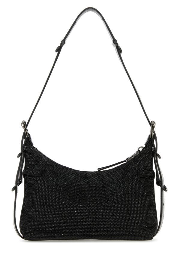 GIVENCHY | Black fabric mini Voyou shoulder bag