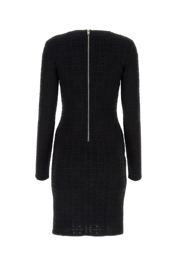 GIVENCHY | Black jacquard dress