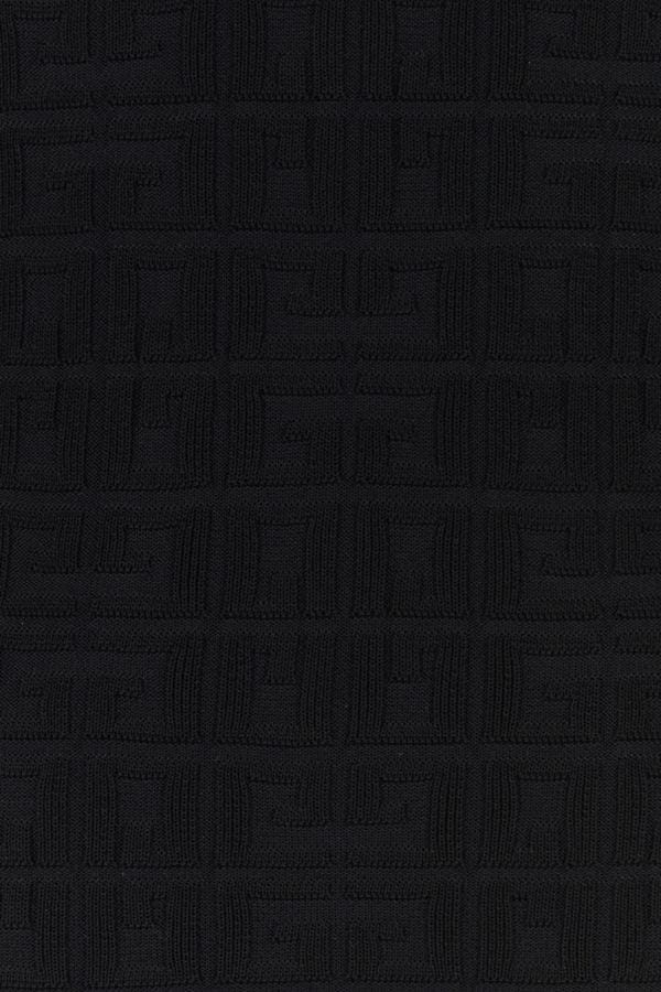 GIVENCHY | Black jacquard dress