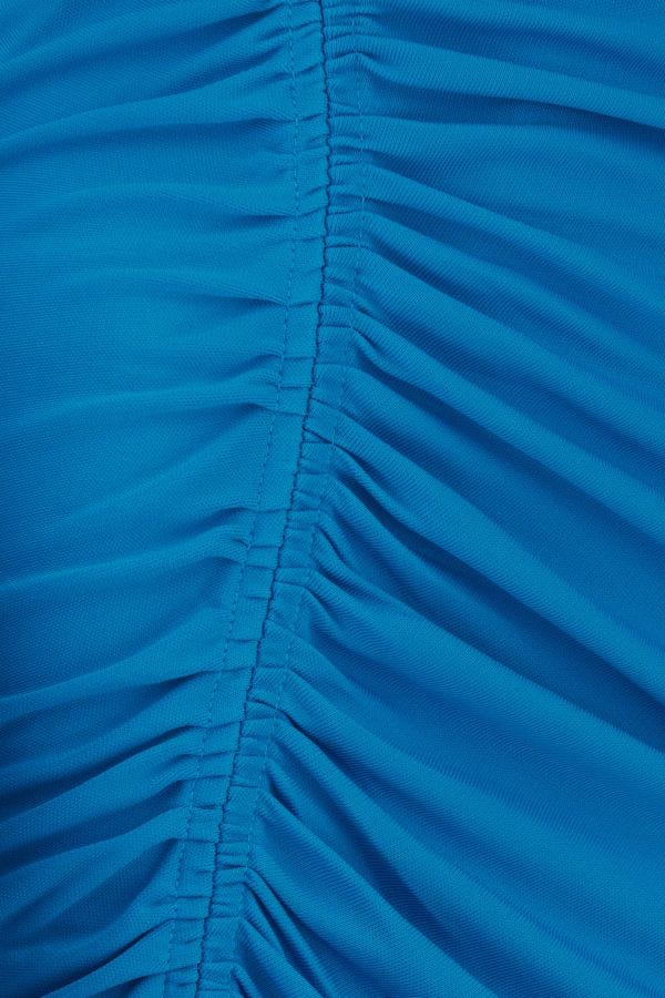 GIVENCHY | Turquoise crepe long dress