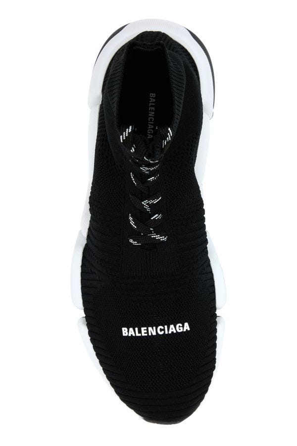 BALENCIAGA | Black tech knit Speed 2.0 Lace-Up sneakers
