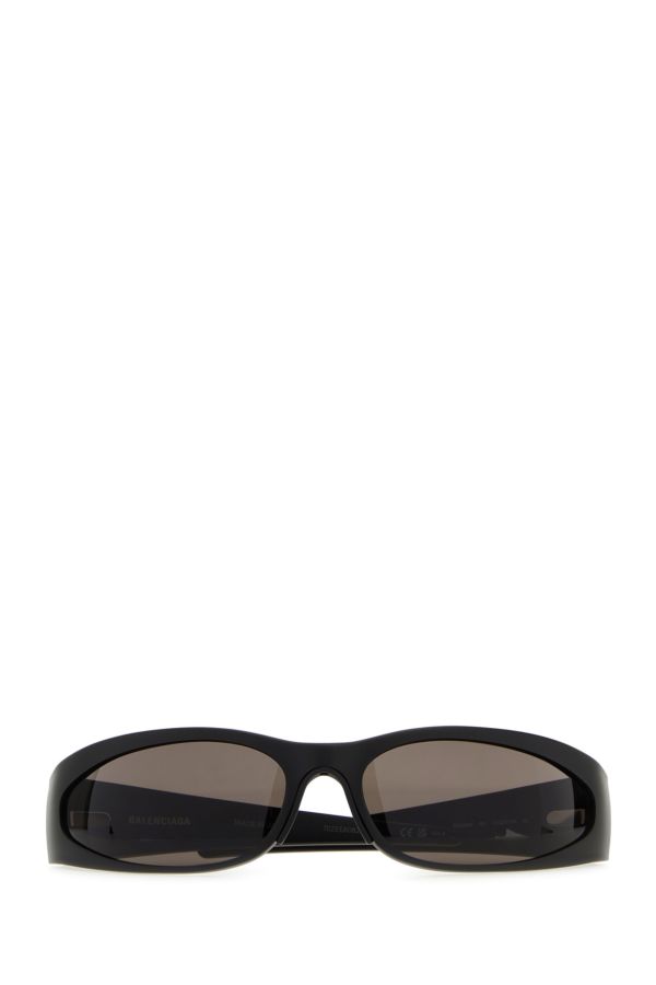 BALENCIAGA | Black aluminum Reverse Xpander 2.0 sunglasses