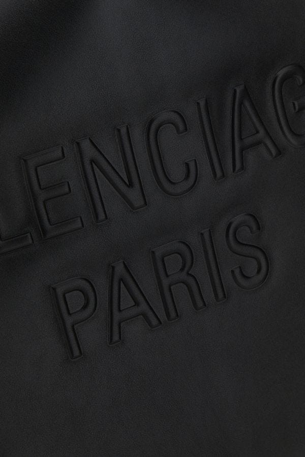 BALENCIAGA | Black leather large Mary-Kate shopping bag