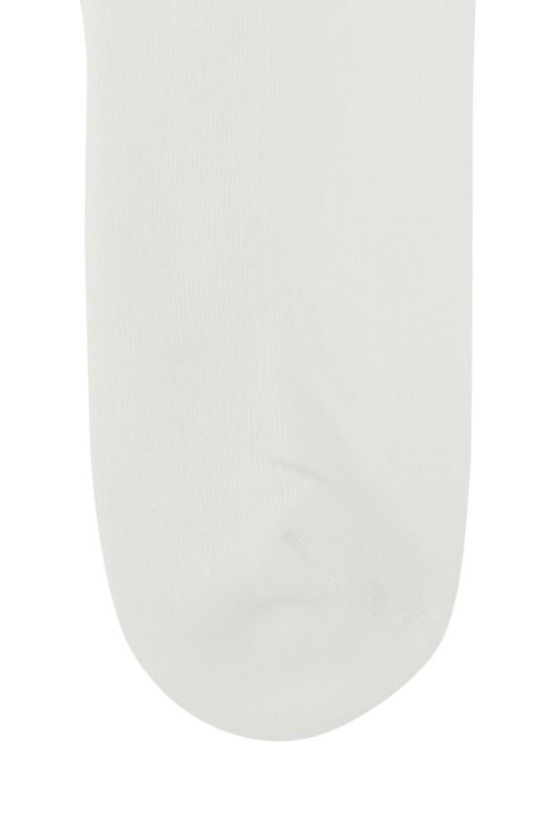 VERSACE | White stretch cotton blend socks