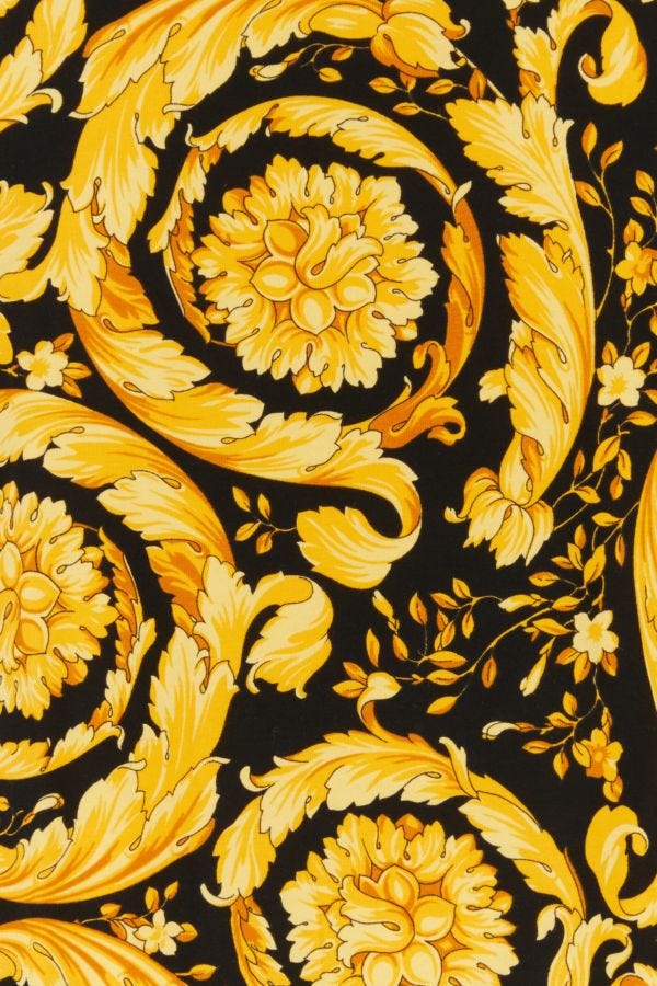 VERSACE | Printed cotton stretch t-shirt