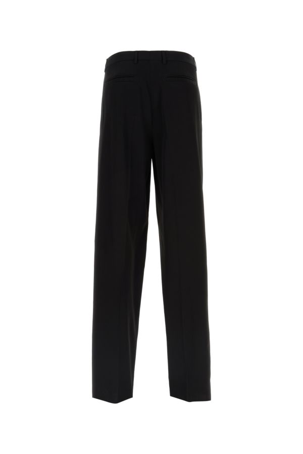 VERSACE | Black viscose blend pant