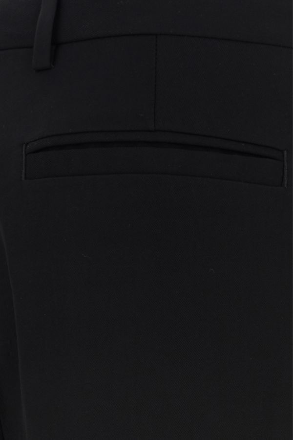 VERSACE | Black viscose blend pant
