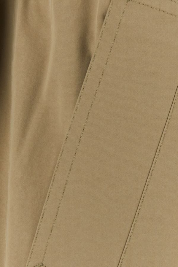 BOTTEGA VENETA | Cappuccino cotton blend trench coat