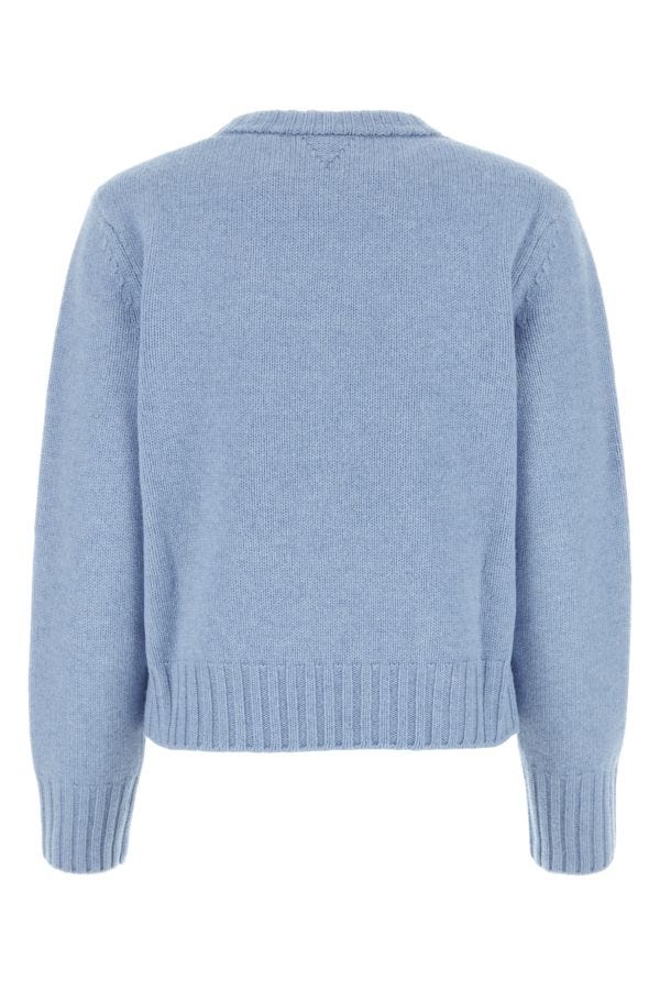 BOTTEGA VENETA | Powder blue wool sweater