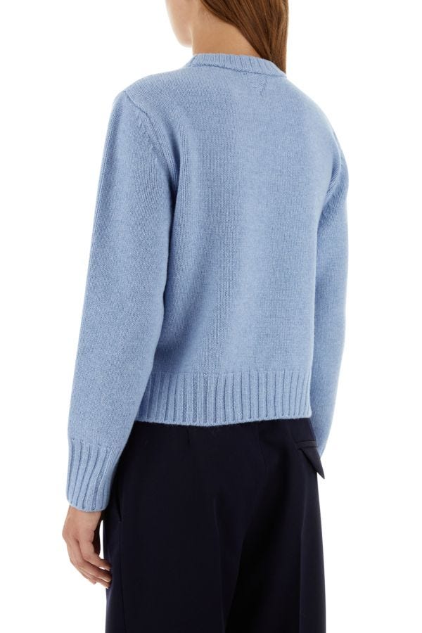 BOTTEGA VENETA | Powder blue wool sweater